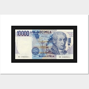 10000 lire Posters and Art